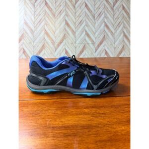 Ryka Influence Womens Cross Training Shoes Black Blue Purple Size 9M Fitness